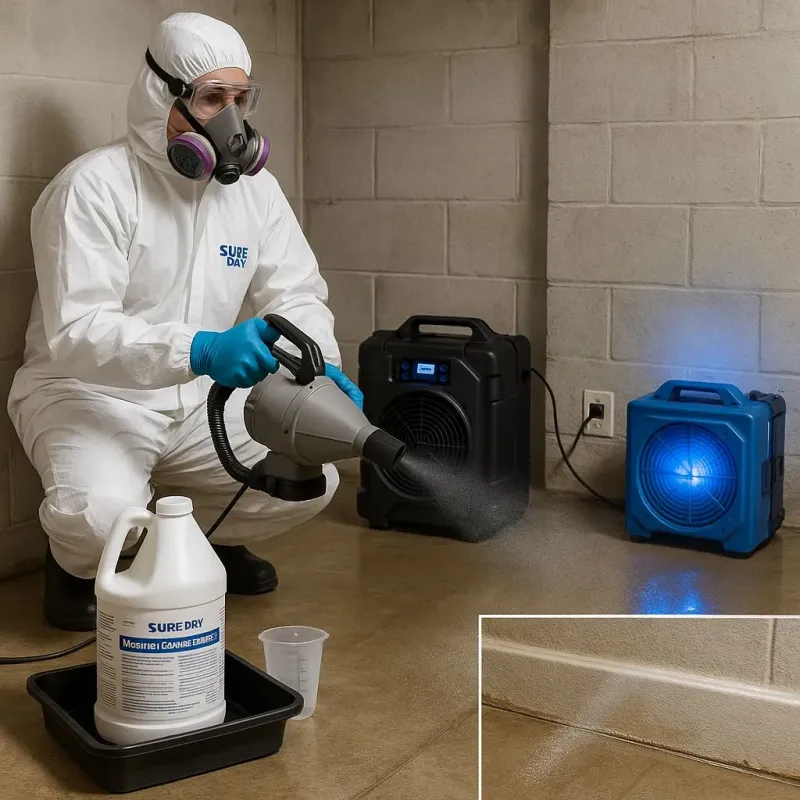 Sanitization and Odor Removal process in Honeyville, UT